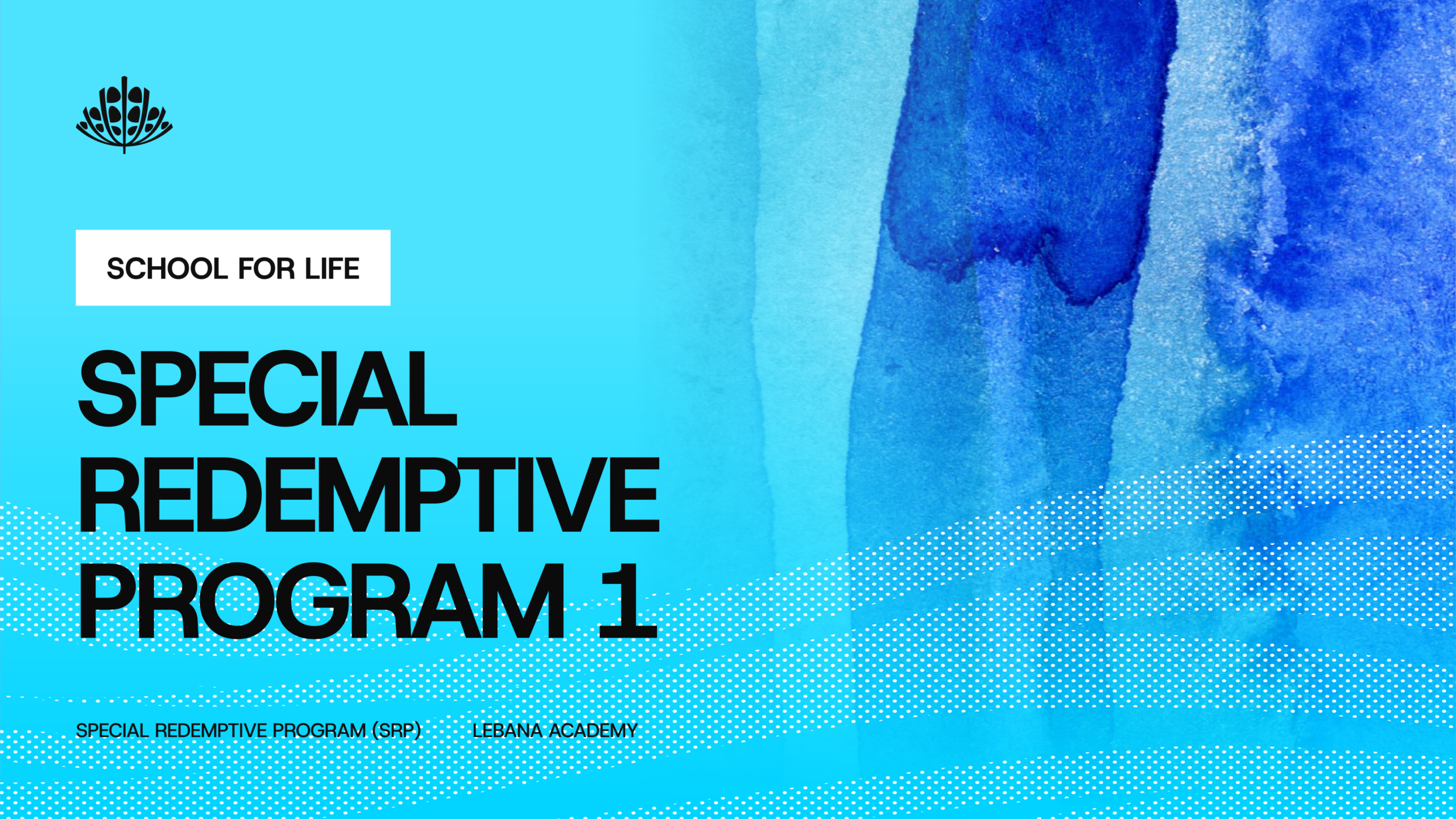 Special Redemptive Program 1 (New Leaders)